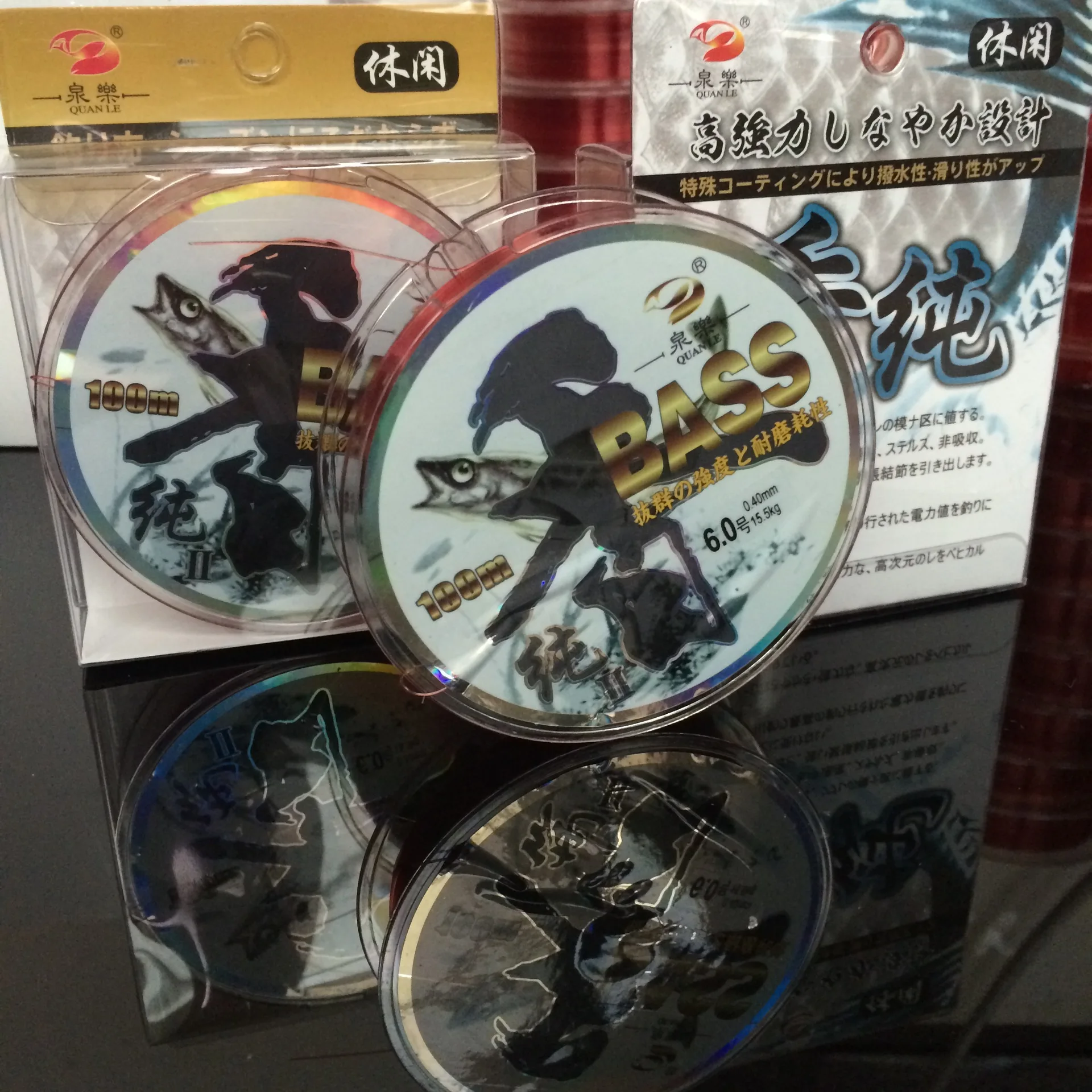 Sedal de pesca de alta calidad, hilo de nailon resistente al desgaste, para deportes de ocio, 100 metros, 10 unidades - imagen 3