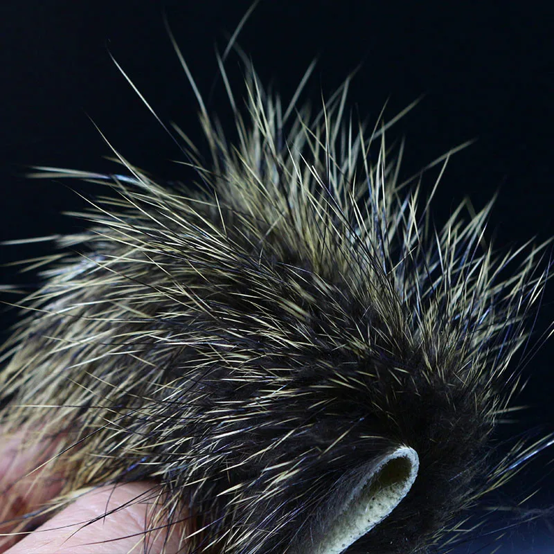 Prime-combo de pelo largo y peludo para atar moscas, Nutria, castor y tejón, pelo corporal para alas streamer y patrón de agua salada - imagen 5