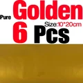 6pcs Pure Golden