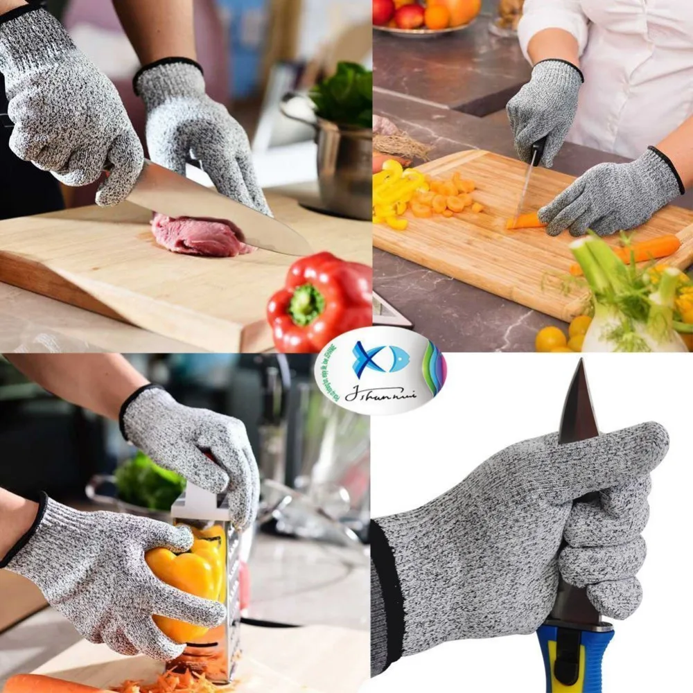 Guante anticorte para caza y pesca al aire libre, cuchillo protector resistente al corte, protección anticorte - imagen 3