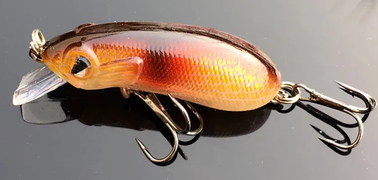 Señuelos de Pesca Minnow, cebos artificiales de hundimiento rápido, 5cm/7,5g, 8 ganchos, 1 pieza, venta - imagen 4