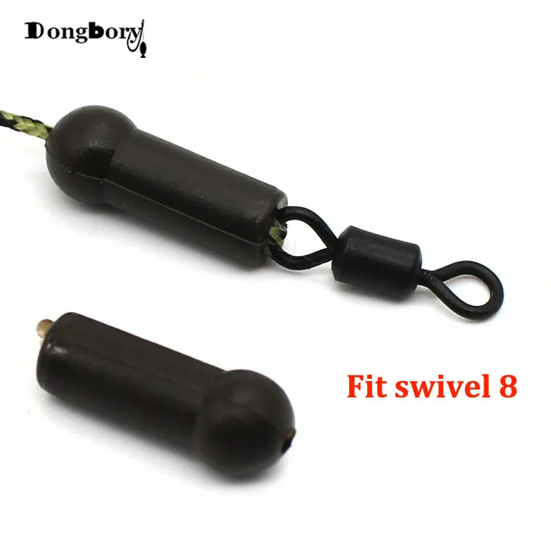 20 piezas cuentas de amortiguación, cabeza redonda para aparejo de helicóptero, aparejo para correr, carpa, Bream, Tench, Barbel, Lucio, accesorios de pesca gruesa - imagen 5