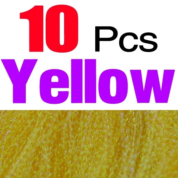 10Pcs Yellow