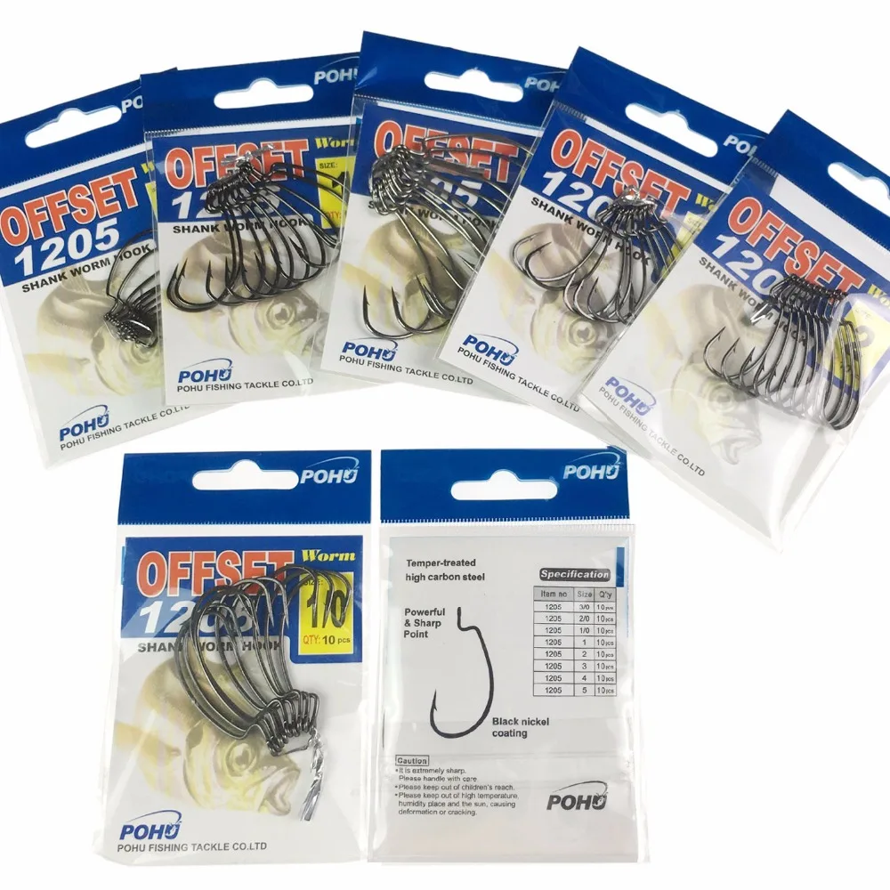 Worm Fishing Hooks