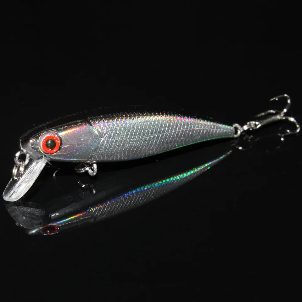 LEOSPORT-Señuelos de Pesca de 5 colores, cebos duros de 6,5 cm/4,6g, Crankbait, Wobblers, anzuelos triples, aparejos, 1 unidad - imagen 5