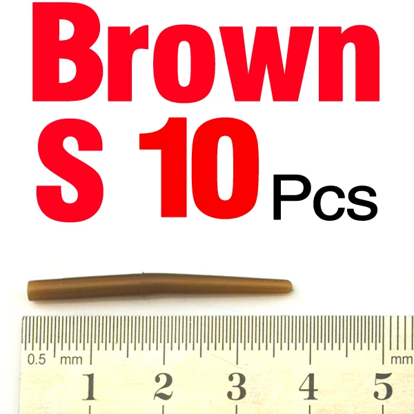 10PCS S Brown