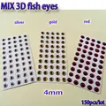 mix 4mm 150pcs