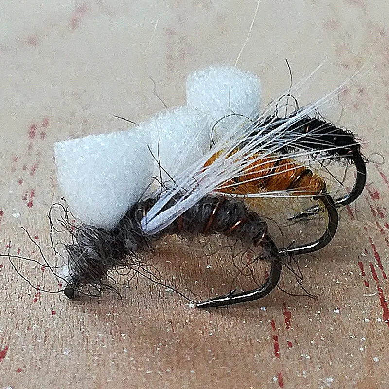 KKWEZVA Moscas secas flotantes para pesca — señuelos artificiales - imagen 5