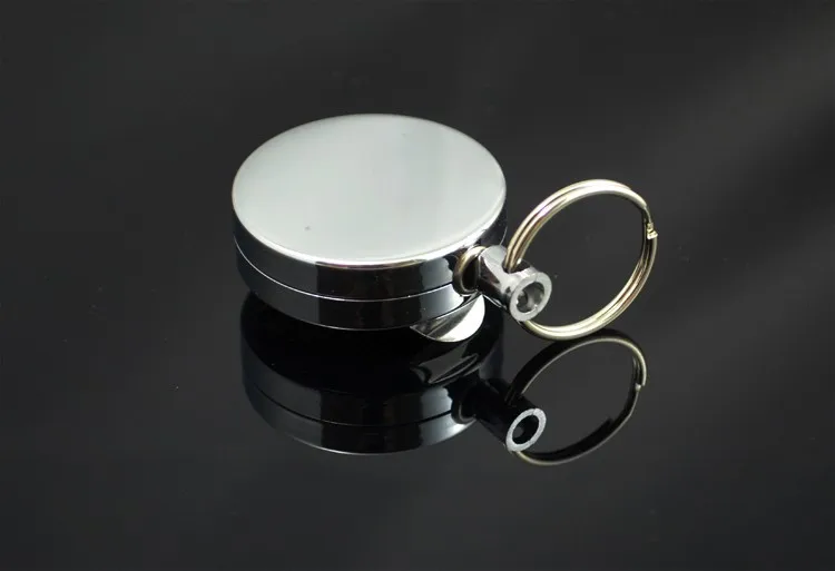 MNFT Zinger Retractor de pesca con mosca, mosquetón de Metal, accesorios de aparejos de pesca, Clip de cierre de estiramiento, herramienta extractora de accesorios, 1 ud. - imagen 3