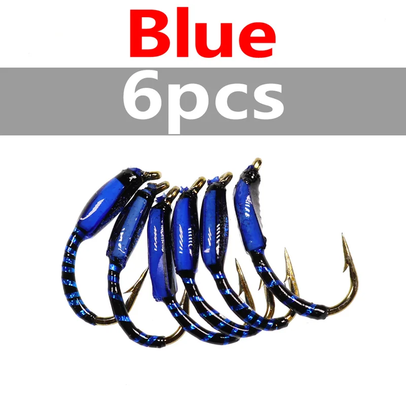 6PCS Blue