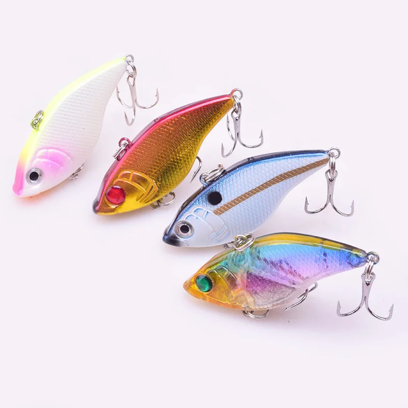 Señuelo de pesca con vibración Vib que se hunde, 5,2 cm, 14,8g, ojos 3D, cebo duro Artificial, Topwater, Minnow, Wobblers, Peche Isca, aparejos de pesca - imagen 4