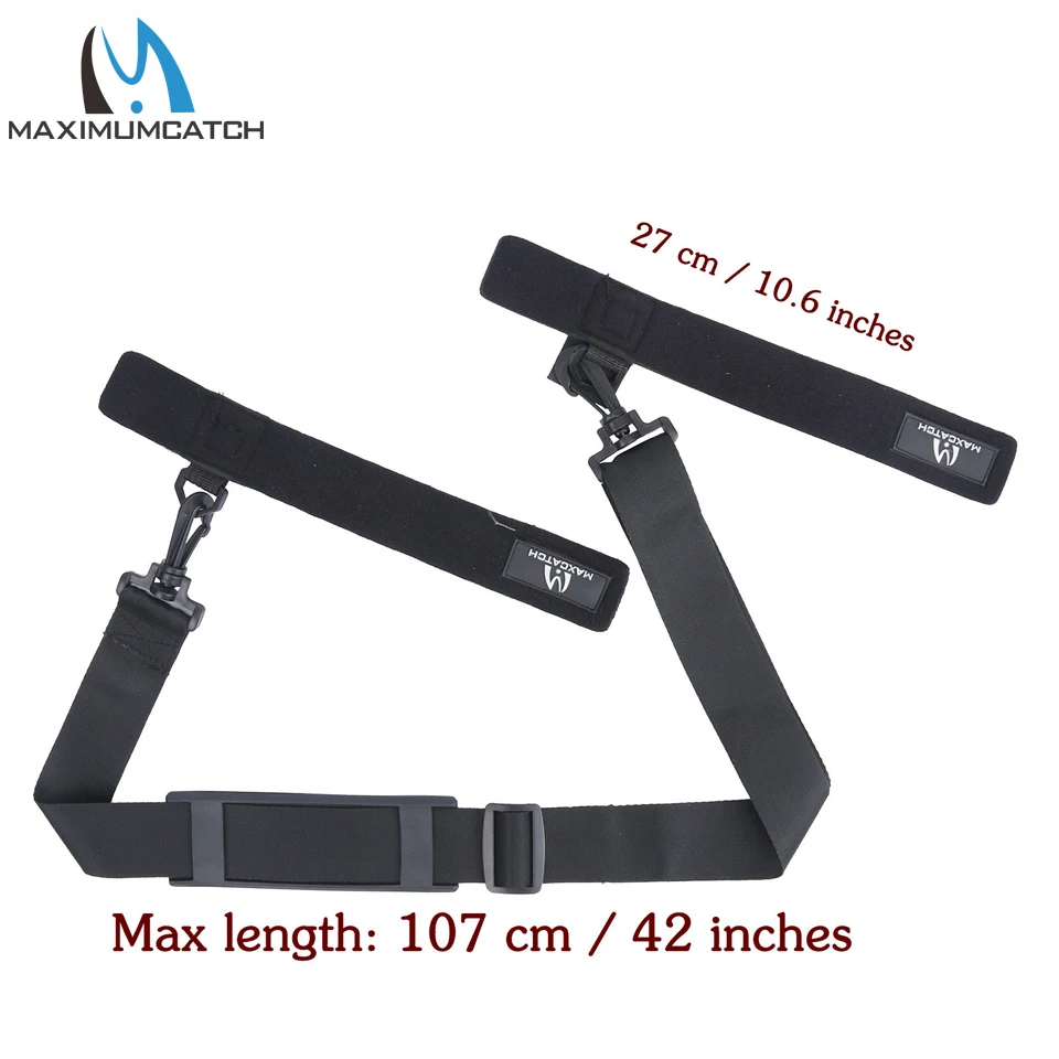 Maximumcatch-tubo de caña de pescar de fibra de carbono, 72/82cm, para caña de 9 pies/10 pies con correa de transporte, funda protectora para caña de pescar, tubo de almacenamiento - imagen 5