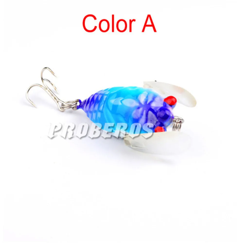 Señuelo de Pesca de calidad, 8 colores, 5cm/6,4g, piscardo Artificial, cebo duro Crankbait, aparejos de Pesca Jerkbait, 1 ud. - imagen 2