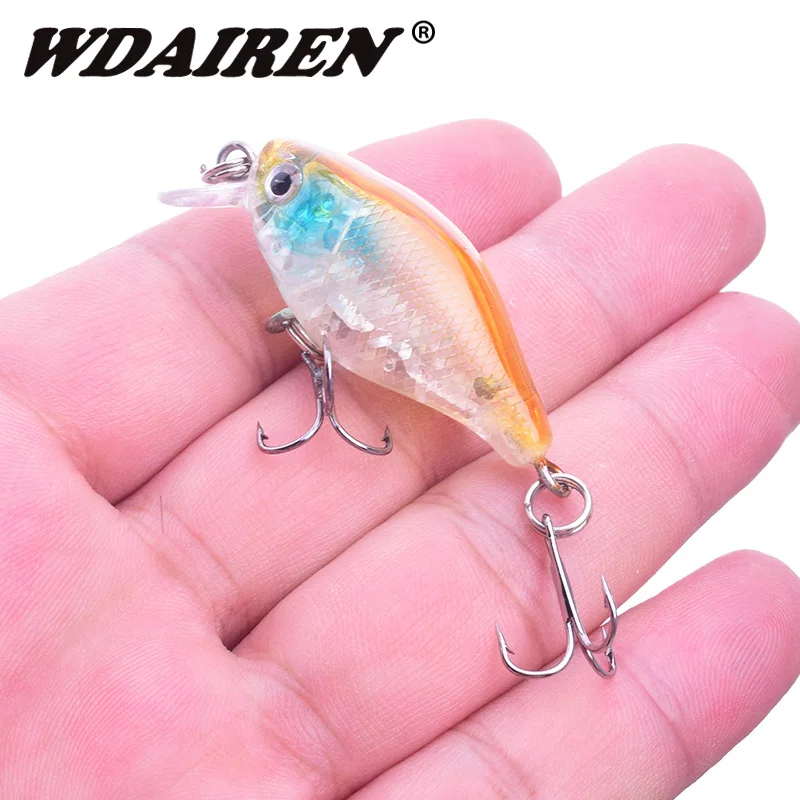 Señuelo de Pesca Wobblers Crankbait, cebo Artificial duro flotante, 45mm, 4,5g, 1 unidad - imagen 4