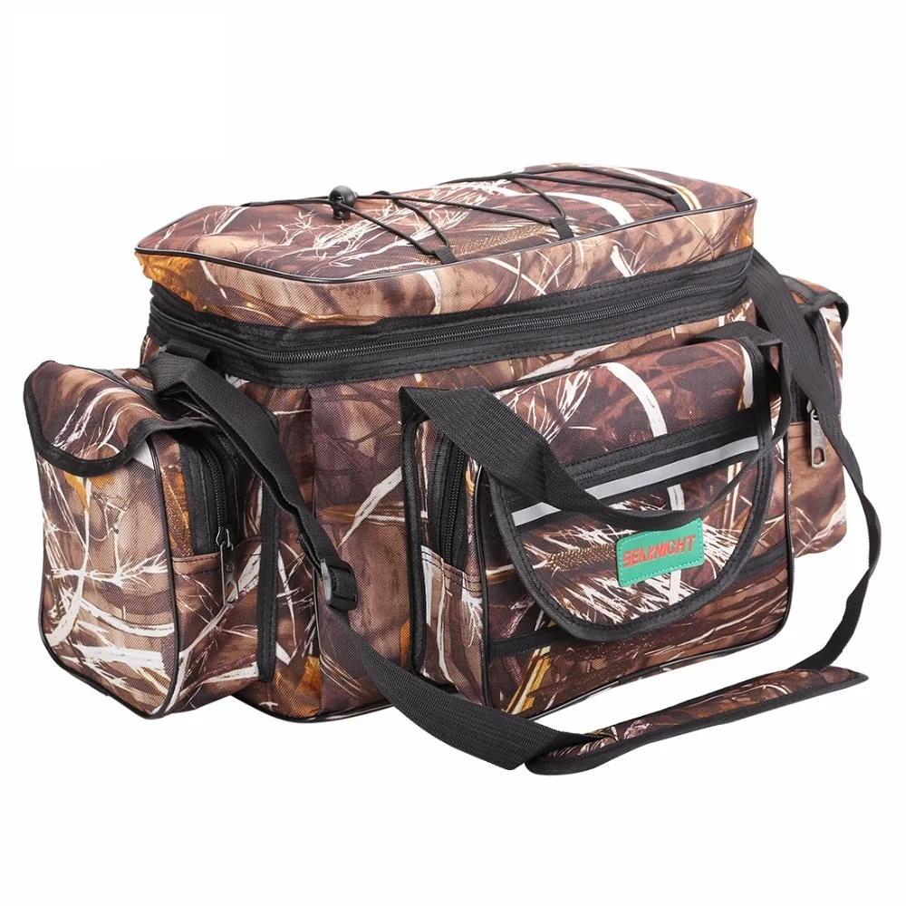 SeaKnight Bolsa de pesca SK003 – Mochila camuflaje caqui aparejos - imagen 3