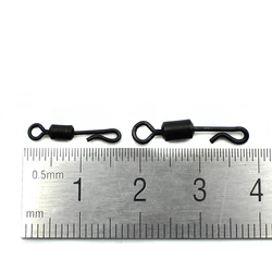 Giratorio cambio rápido mate negro tamaño 8/11 para carpa