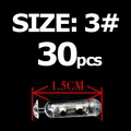 30pcs Size 3