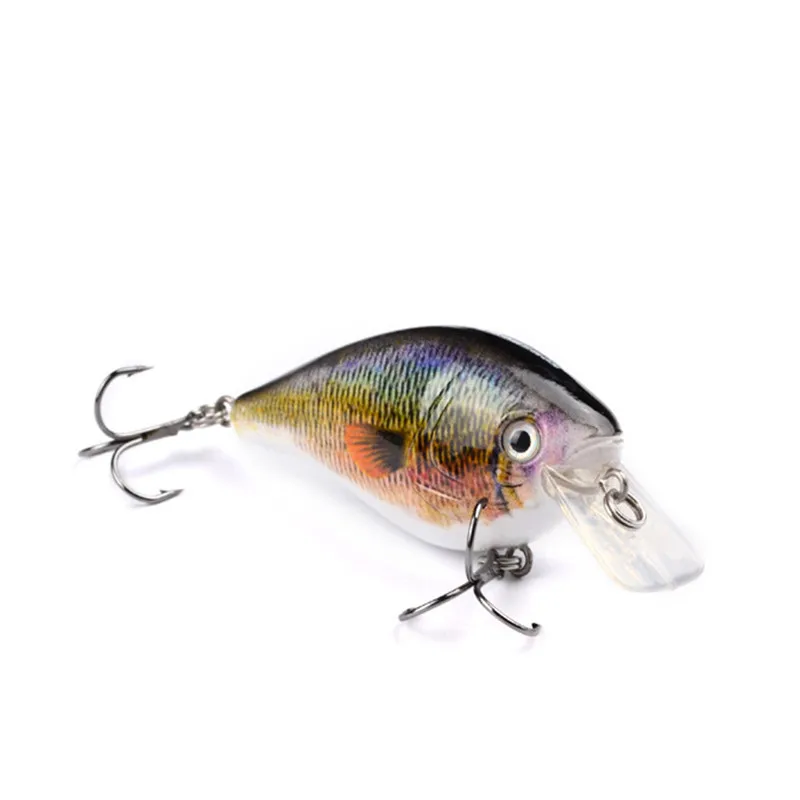 Señuelo de Pesca de simulación Crankbait de calidad, 1 piezas, 7,6 cm, 12,5g, cebo duro flotante para lubina, carpa, aparejos de Pesca - imagen 5
