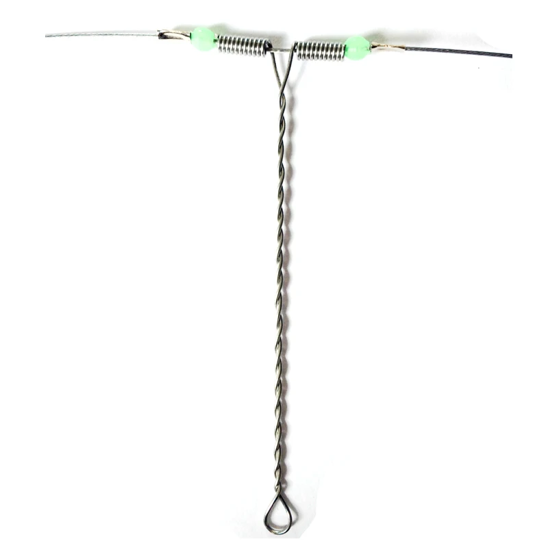 Brazos de alambre con cuentas en forma de T, aparejo de pesca, 100 piezas, tamaño de equilibrio de rama de 5cm, 6cm, 7cm, 8cm, 9cm, 10cm, 12cm, 15cm, accesorios de aparejos de pesca - imagen 3