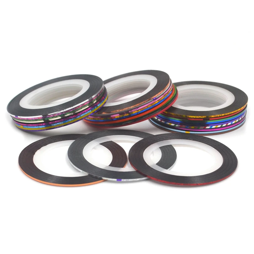 MNFT 12 Uds 20 yardas 1/25 "ancho oropel chenilla línea de cinta brillante para atado de moscas Bug Larve Midge cuerpo cabeza decorar Materi - imagen 3