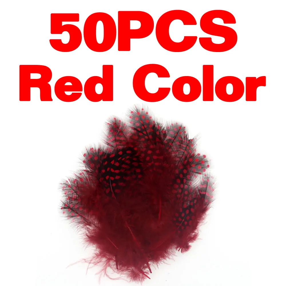 50pcs red color