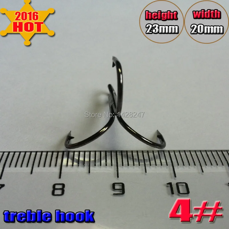 Hook de agudos para pesca ideal para la altura de la temporada caliente de 2016 23 mm, ancho de 20 mm