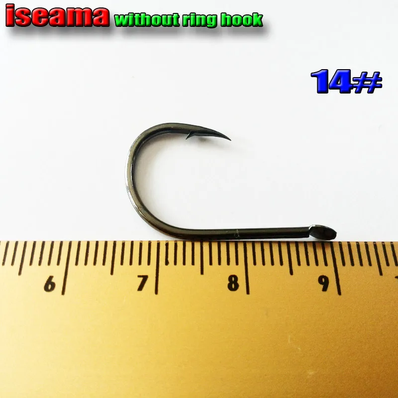 2025 anzuelo iseama de pesca afilada tamaño: 3 # --15 #   Número 300 unids/lote acero rico en carbono - imagen 5