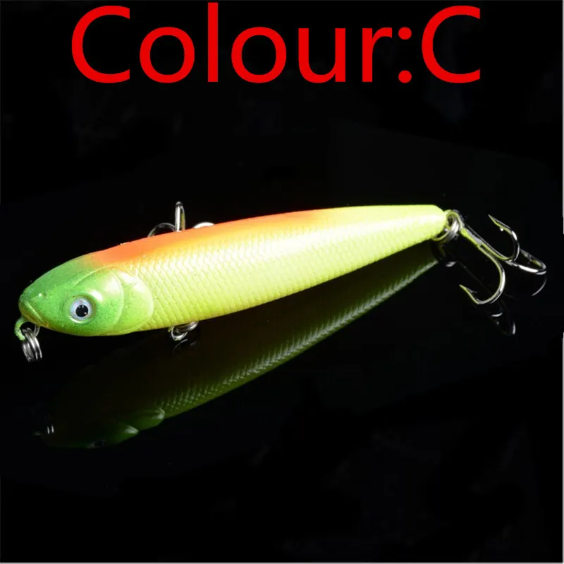Señuelo de pesca de agua superior, 8cm, 8,5g, cebo artificial duro, swimbait, crankbait, aparejos de pesca de lubina, FA-314, 1 ud. - imagen 5