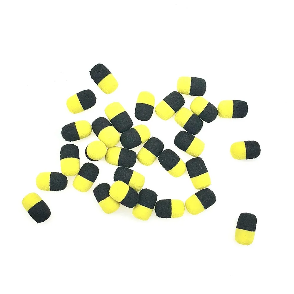 Cebo de pesca de carpa, Boilie de espuma Pop Ups, anzuelo de pescado, cilindro de colores mezclados, 8mm, aparejo de Terminal de espuma Zig, 10 unids/paquete - imagen 4