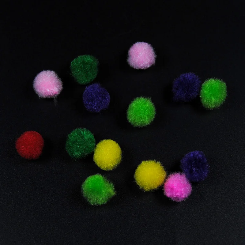 Bimoo, mezcla aleatoria de colores, huevo de pesca con mosca, mosca, mosquitos, sin gancho, bola de huevos, moscas para salmón, trucha, Señuelos de pesca, Material de atado de moscas - imagen 2