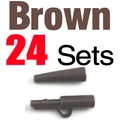 24 Sets Brown