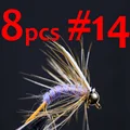 8pcs purple size 14