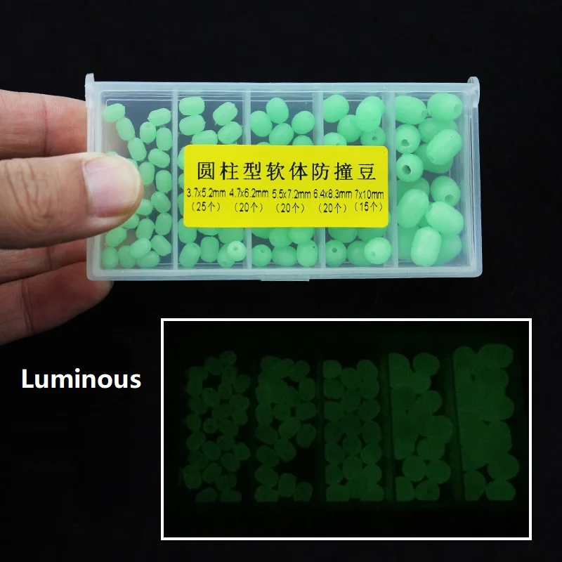 Bolas luminosas flotantes ovaladas de plástico para pesca nocturna - imagen 5