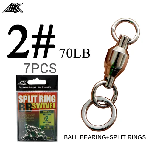 No.2 -70LB -7pcs
