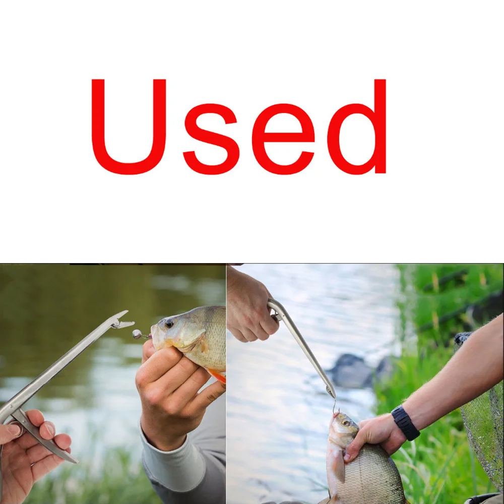 Extractor de anzuelos de pesca de acero inoxidable, herramienta para quitar anzuelos de pesca de agua dulce y salada, aparejos - imagen 2