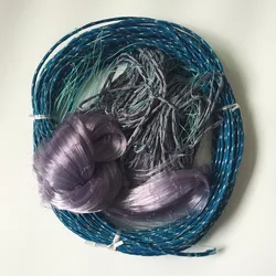 Finefish-red de pesca de una sola capa, monofilamento de Finlandia, tamaño de 1,8x30m, redes fundidas, red para atrapar peces, red de enmalle