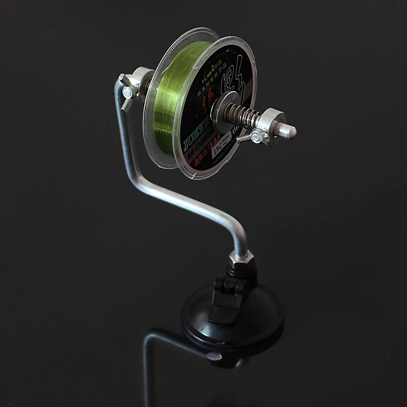 MNFT-enrollador de sedal de pesca de aluminio portátil, sistema de carrete, aparejos, tensor de aluminio, herramienta accesorio de pesca Contorl - imagen 5