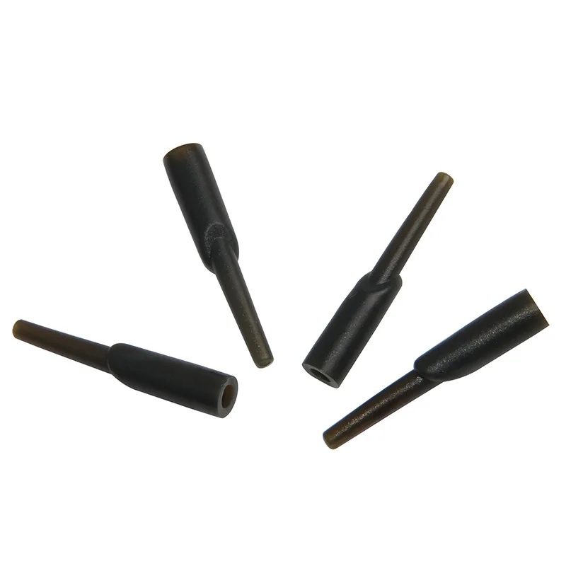 Hyaena-conector de pesca de seguridad, mangas antienredos para línea de conexión, accesorios de aparejos de pesca de goma, 100 Uds. - imagen 5