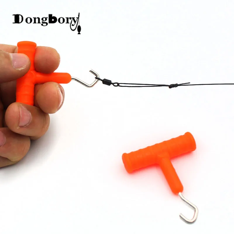 Equipo de pesca de carpa, herramienta de extracción de nudos, aparejo Extractor de nudos, herramienta de fabricación de aparejo de pesca de carpa, accesorios de herramientas de aparejo para el cabello, 4 Uds. - imagen 4