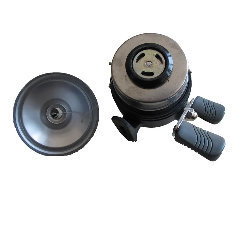 Carrete Spincast de pesca Carcasa de acero inoxidable BL25 Tiro de peces al aire libre con 5 # línea nylon 40M - imagen 4