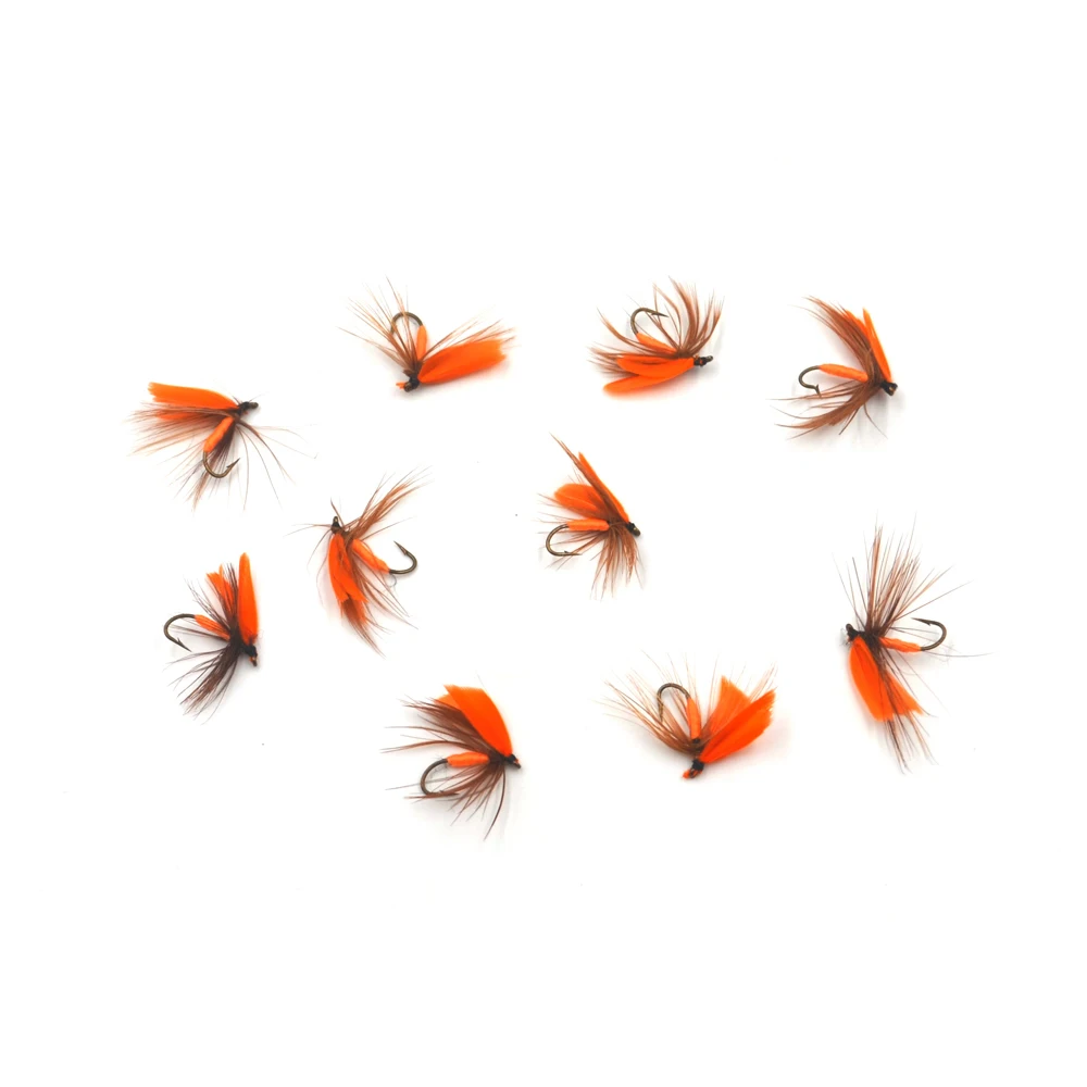 MNFT Orange Fairy – Mosca Seca para Trucha en Agua Dulce - imagen 3