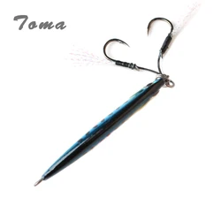 Cuchara jigging luminosa caída lenta Micro Shore – señuelo fundición