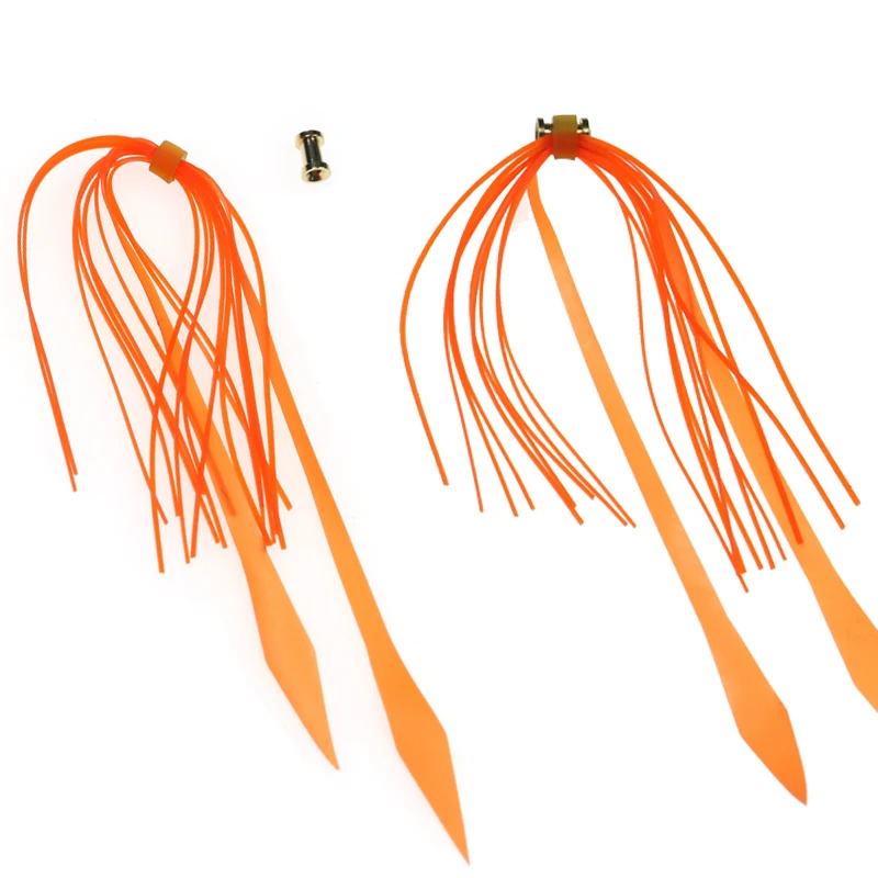 ICERIO-piezas deslizantes de cobre, señuelos para pargo, accesorios para faldas y bridas de goma, venta al por mayor, 100/500/1000 Uds. - imagen 4