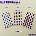 mix 3mm 150pcs