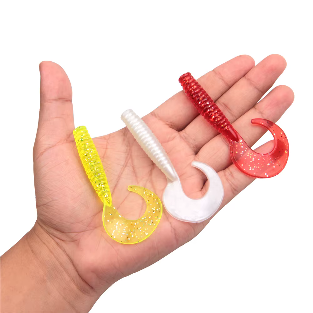 Señuelo de pesca de lubina suave para agua salada, anzuelos de plantilla, 30 piezas, 4,9g - imagen 5