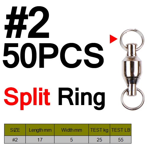 SIZE 2 Split Ring