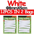 12pcs white