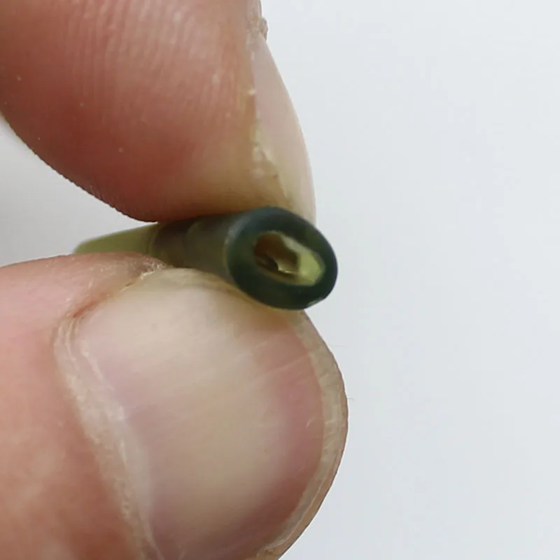 Accesorios de Pesca de carpa, manguitos Micro antienredos para conectar anzuelos de pescado, equipo de equipo, herramienta de Pesca, 20 unids/lote - imagen 3