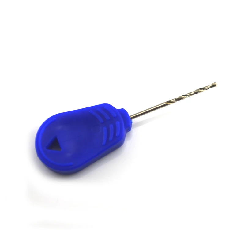 MNFT 2 uds agujas de cebo para pesca de carpa Boilie/taladro de cebo Color azul aparejos de pesca para aparejos de pesca - imagen 2