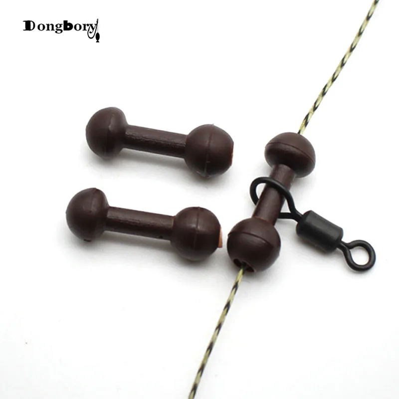 Cuentas Chod Beads Helicopter Rigs, cuentas, equipo de pesca de carpa, Protector de línea Zig Rig, Buffer Chod Heli Beads, 100 Uds. - imagen 5